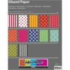 Glanspapir med print